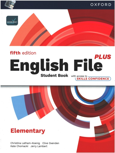 English File PLUS Elementary Student Book with access to Skills Confid