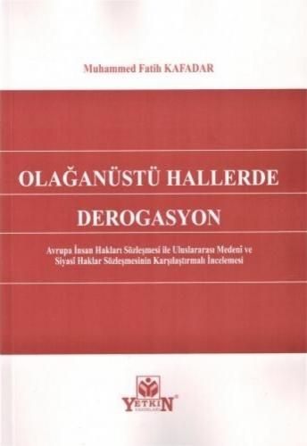 Olağanüstü Hallerde Derogasyon
