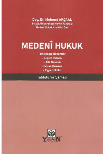 Medeni Hukuk Mehmet Akçaal