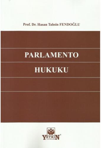 Parlamento Hukuku Hasan Tahsin Fendoğlu