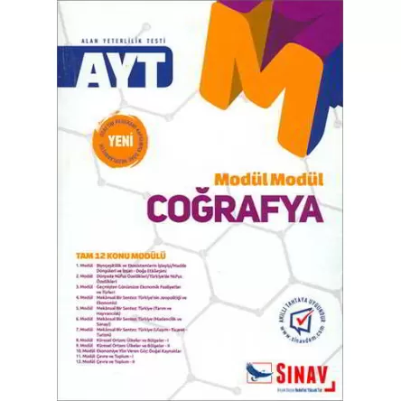 KELEPİR Sınav AYT Coğrafya Modül Modül Konu Anlatımlı