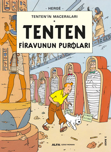 Tenten'in Maceraları 4 - Tenten Firavunun Puroları Herge