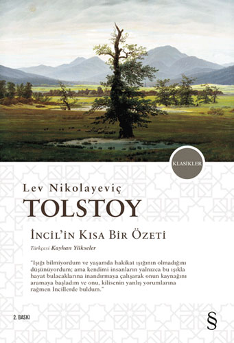 İncil'in Kısa Bir Özeti Lev Nikolayeviç Tolstoy