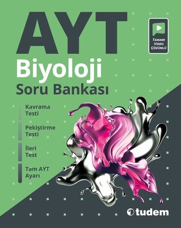 Tudem Yayınları AYT Biyoloji Soru Bankası Video Çözümlü Komisyon