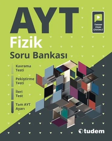 Tudem Yayınları AYT Fizik Soru Bankası Video Çözümlü Komisyon