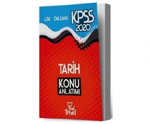 KELEPİR  Yeni Trend Yayınları 2020 KPSS Lise Önlisans Tarih Konu Anlatımlı