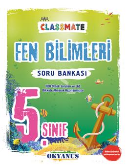 Okyanus Yayınları 5. Sınıf Classmate Fen Bilimleri Soru Bankası Komisy