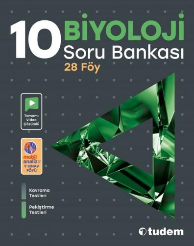 Tudem Yayınları 10. Sınıf Biyoloji Soru Bankası Komisyon
