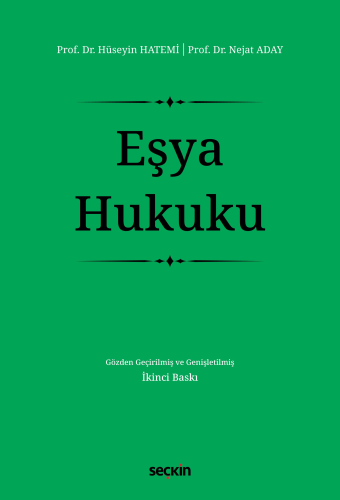 Eşya Hukuku