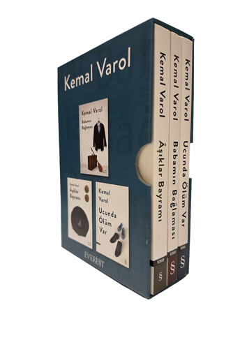 Kemal Varol Kutulu Set - 3 Kitap Takım