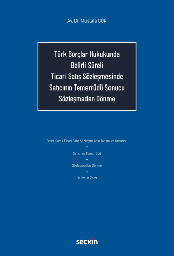 Hukuk Kitapları,Borçlar Hukuku, - Seçkin Yayınları - Türk Borçlar Huku