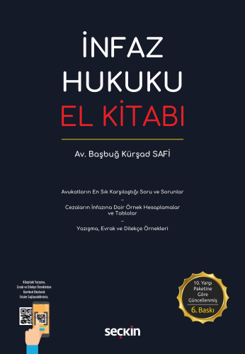 Hukuk Kitapları, - Seçkin Yayınları - İnfaz Hukuku El Kitabı