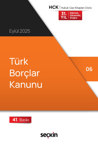 Hukuk Kitapları,Kanunlar, - Seçkin Yayınları - Türk Borçlar Kanunu (Ce