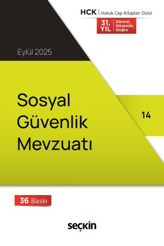 Hukuk Kitapları,Kanunlar, - Seçkin Yayınları - Sosyal Güvenlik Mevzuat