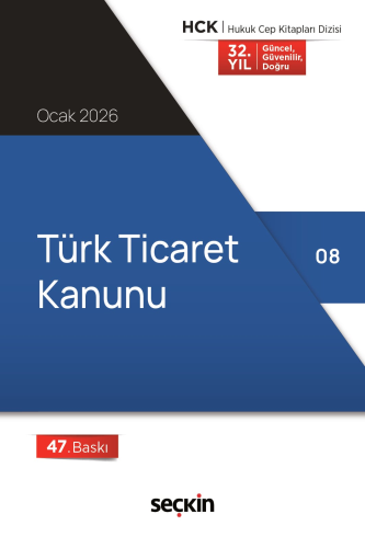 Hukuk Kitapları,Kanunlar, - Seçkin Yayınları - Türk Ticaret Kanunu (Ce