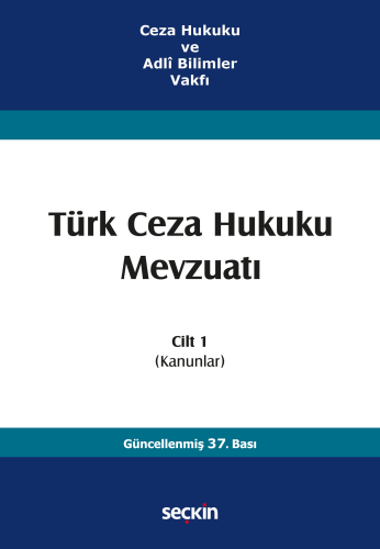 Hukuk Kitapları,Ceza Hukuku, - Seçkin Yayınları - Türk Ceza Hukuku Mev