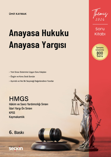 Themis Anayasa Hukuku – Anayasa Yargısı Soru Kitabı