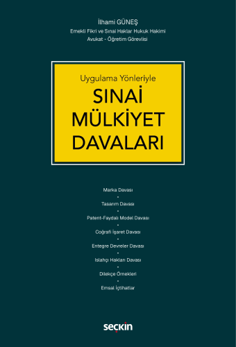 Hukuk Kitapları, - Seçkin Yayınları - Sınai Mülkiyet Davaları