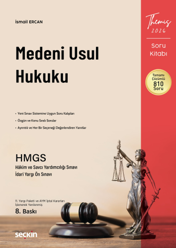 HMGS, Hakimlik Sınavları, - Seçkin Yayınları - Themis Medeni Usul Huku