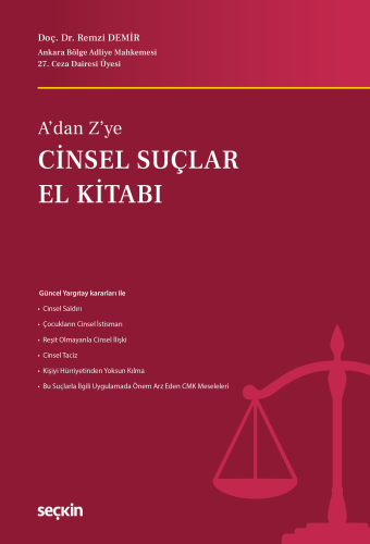 Ceza Hukuku - Cinsel Suçlar El Kitabı - Remzi Demir - 535