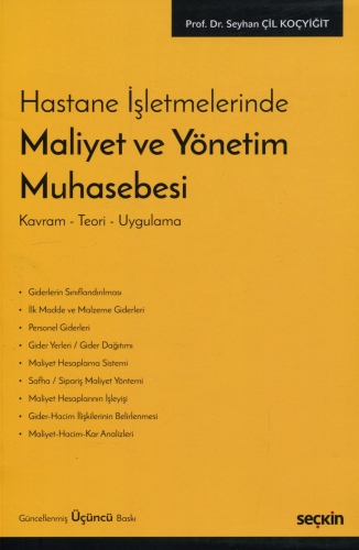 Maliyet ve Yönetim Muhasebesi