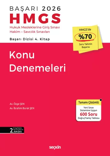 HMGS 2026 BAŞARI Konu Denemeleri