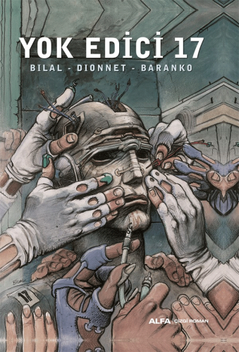 Edebiyat,Çizgi Roman, - Alfa Yayınları - Yok Edici 17 (Ciltli)