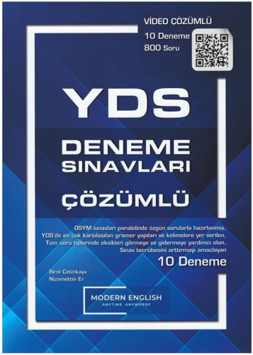 YDS Deneme Sınavı Soru Bankası