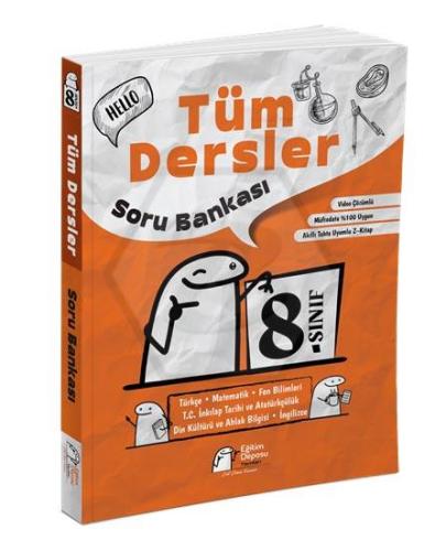 Eğitim Deposu Yayınları 8.Sınıf Tüm Dersler Soru Bankası