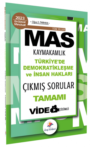 Dizgi Kitap Yayınları 2023 Kaymakamlık MAS Türkiye'de Demokratikleşme 