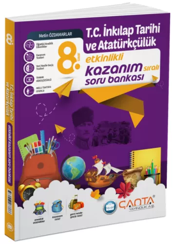 Çanta Yayınları 8. Sınıf TC İnkılap Tarihi ve Atatürkçülük Etkinlikli 