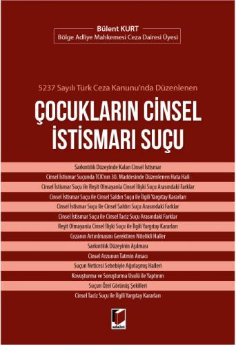 Çocukların Cinsel İstismarı Suçu