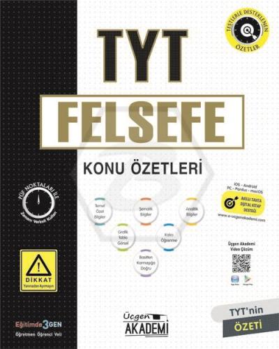 Üçgen Akademi Lise AYT Felsefe Konu Özetleri
