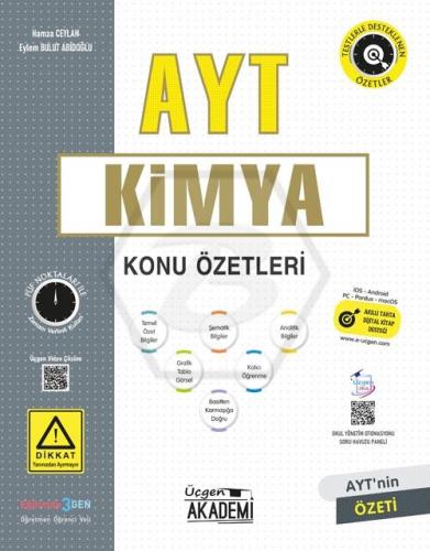 Üçgen Akademi Lise AYT Kimya Konu Özetleri