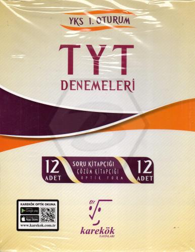 Karekök Yayınları TYT 12'li Deneme Sınavı Komisyon