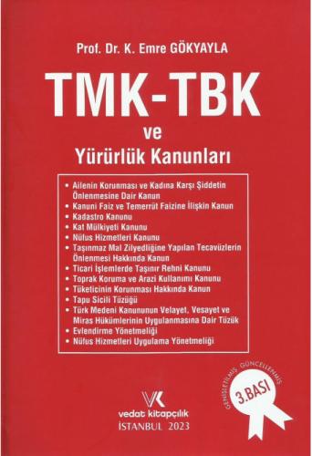 TMK - TBK ve Yürürlük Kanunları Kadir Emre Gökyayla