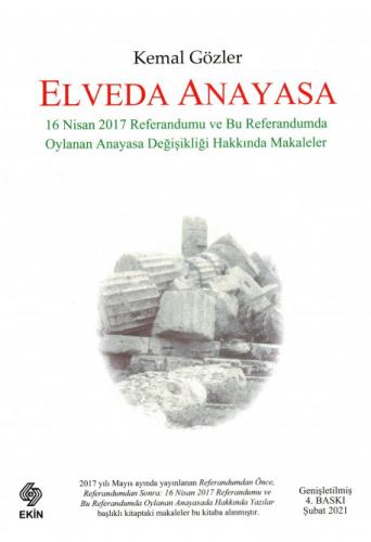 Elveda Anayasa Kemal Gözler
