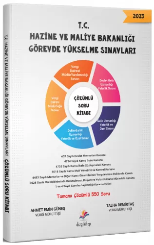 Dizgi Kitap 2023 GYS Hazine ve Maliye Bakanlığı Soru Bankası Çözümlü Görevde Yükselme