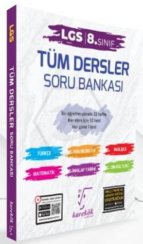 Karekök Yayınları LGS 8.Sınıf Tüm Dersler Soru Bankası