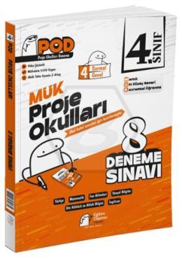 Eğitim Deposu Yayınları 4. Sınıf MÜK Proje Okulları 8 Deneme Sınavı