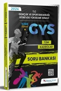 Memur Sınav 2024 GYS Gençlik ve Spor Bakanlığı Tüm Kadrolar Soru Banka