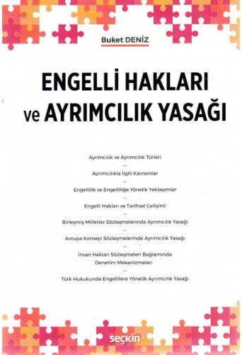 Engelli Hakları ve Ayrımcılık Yasağı