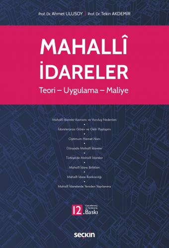 Mahalli İdareler