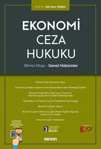 Ekonomi Ceza Hukuku Veli Özer Özbek