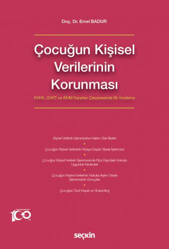 Çocuğun Kişisel Verilerinin Korunması