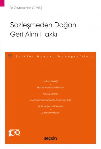 Sözleşmeden Doğan Geri Alım Hakkı