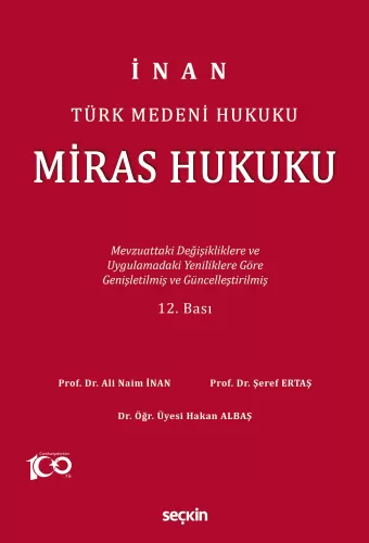 Miras Hukuku Ali Naim İnan