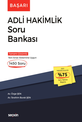 Başarı Adli Hakimlik Soru Bankası