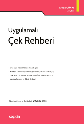 Hukuk Kitapları, - Seçkin Yayınları - Uygulamalı Çek Rehberi