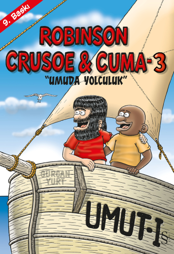 Edebiyat,Çizgi Roman, - Everest Yayınları - Robinson Crusoe & Cuma - 3